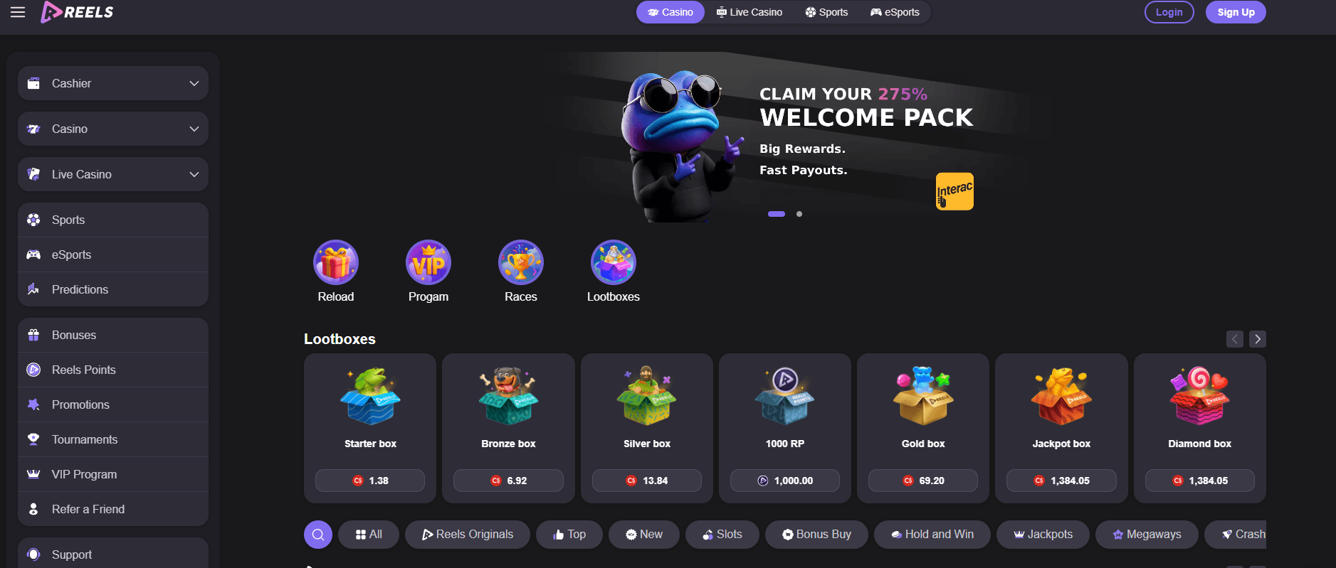 Reels casino